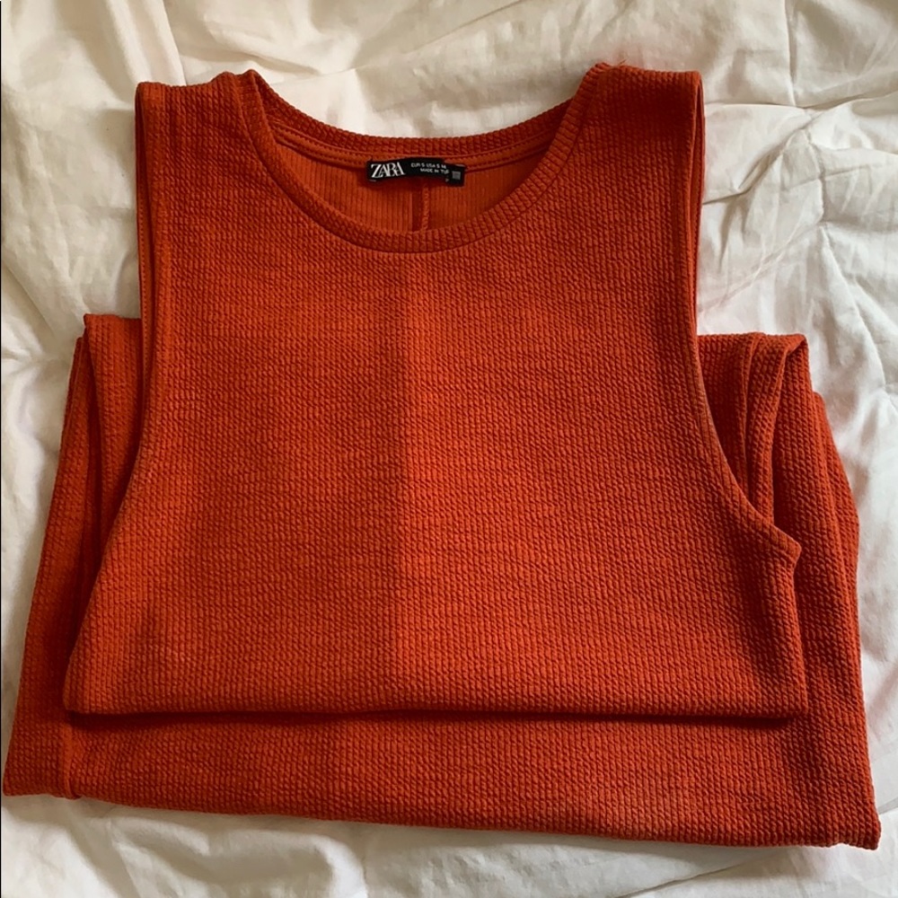 Knit midi dress